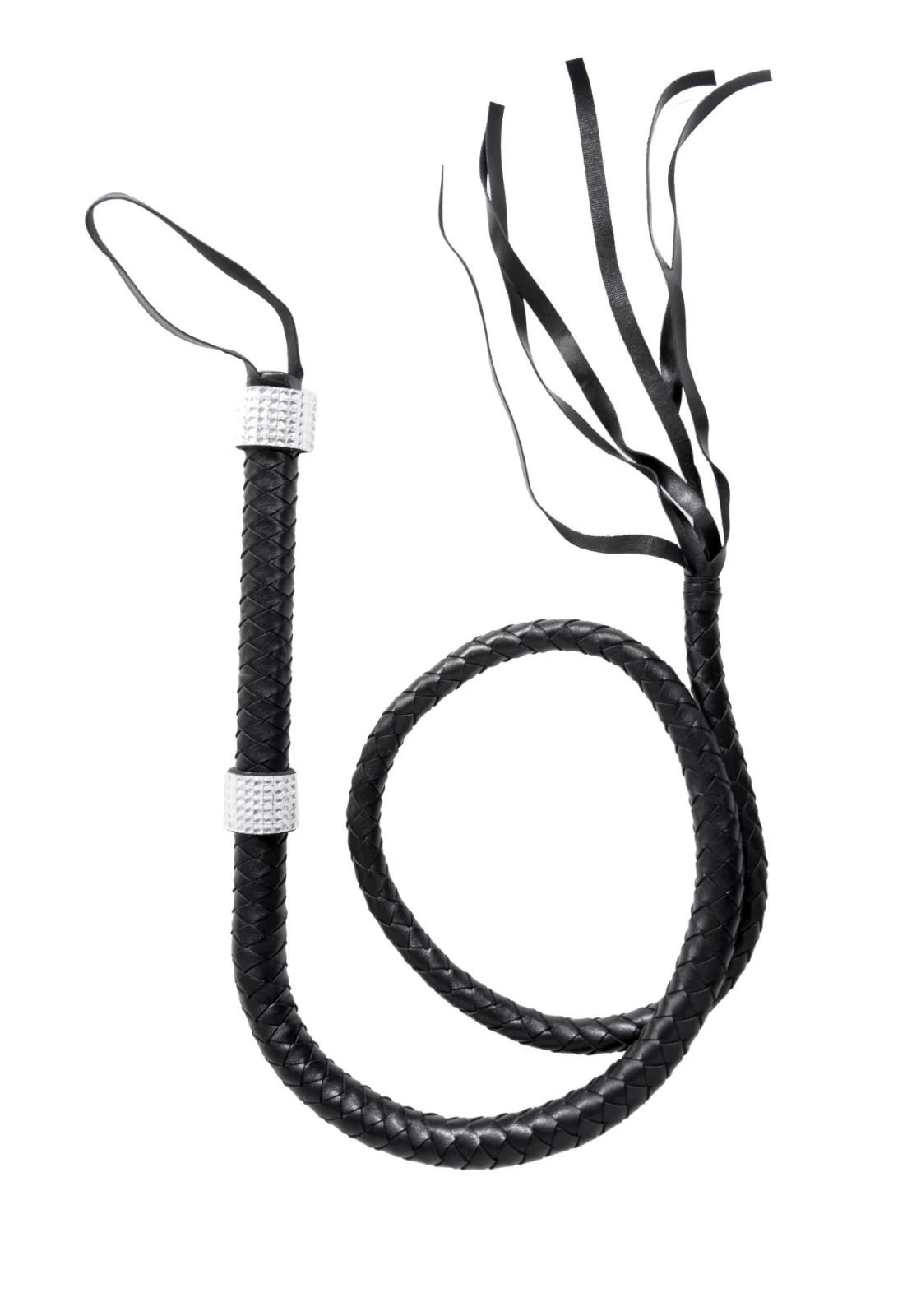 Rhinestone Handle Whip - Image 2