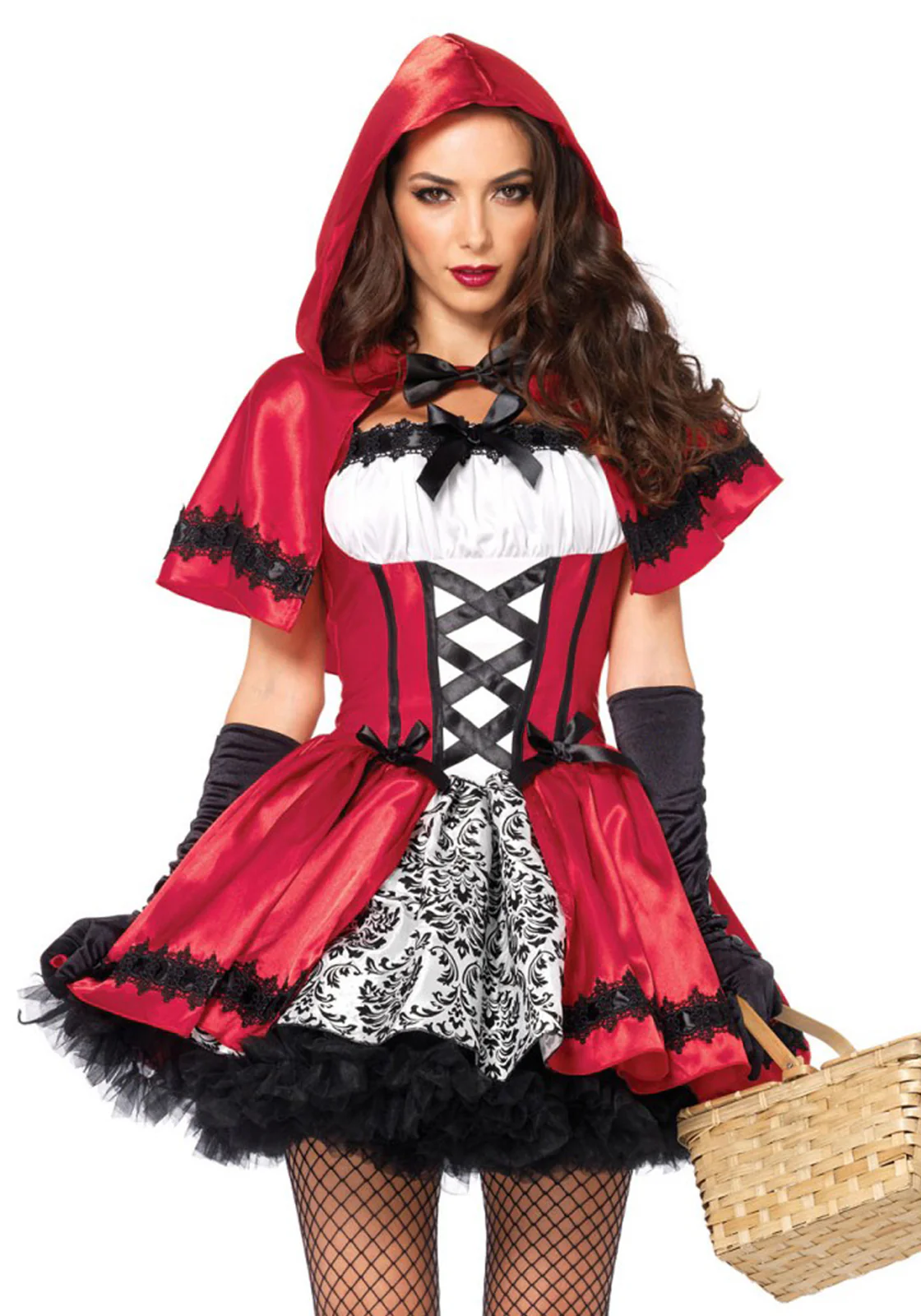 Gothic Red Riding Hood Dress