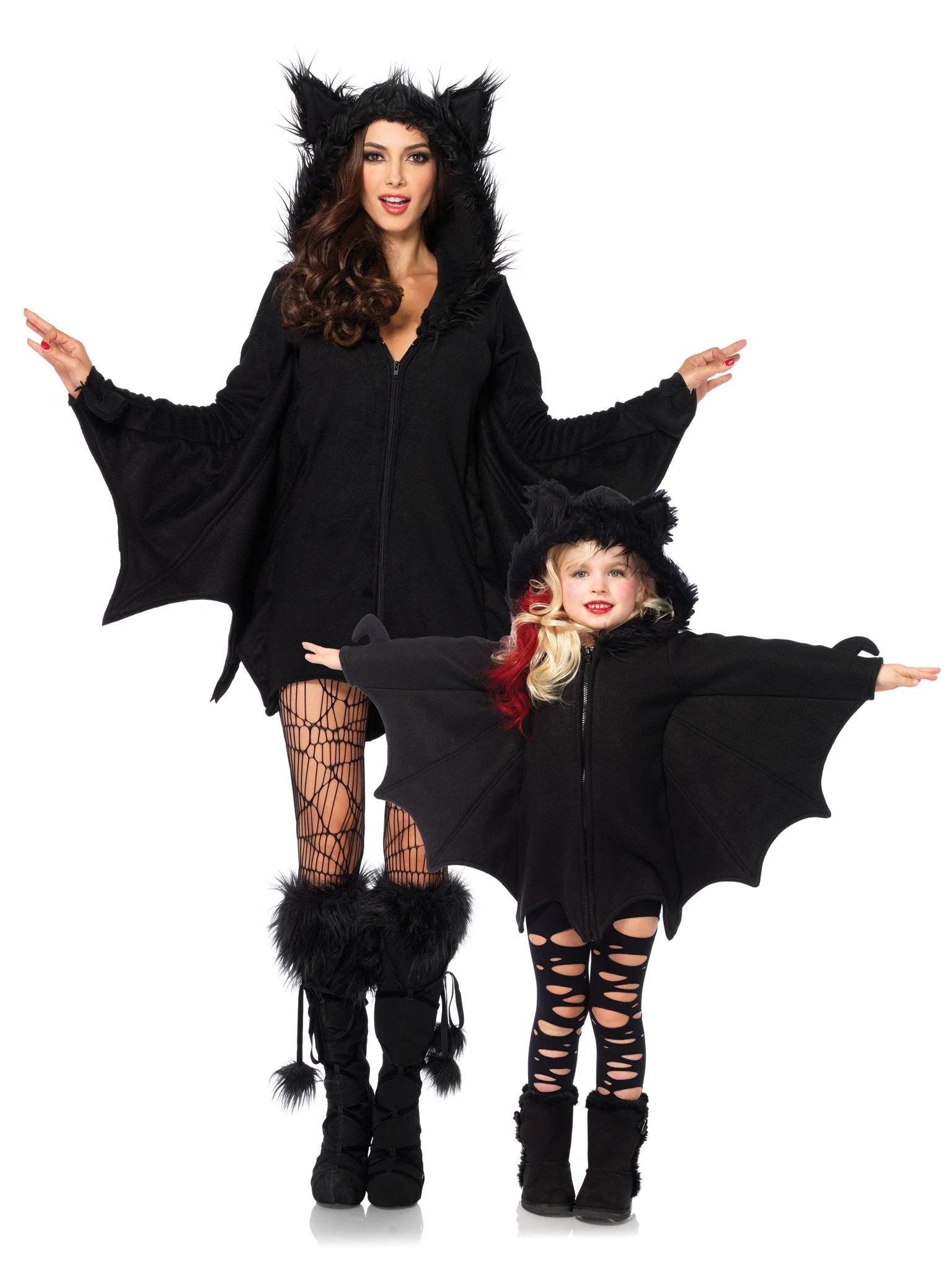 Cozy Bat Hooded Dress - Image 5