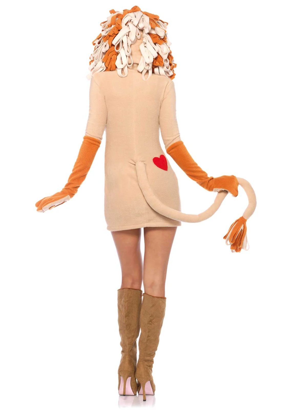 Cozy Lion Hooded Dress - Image 2
