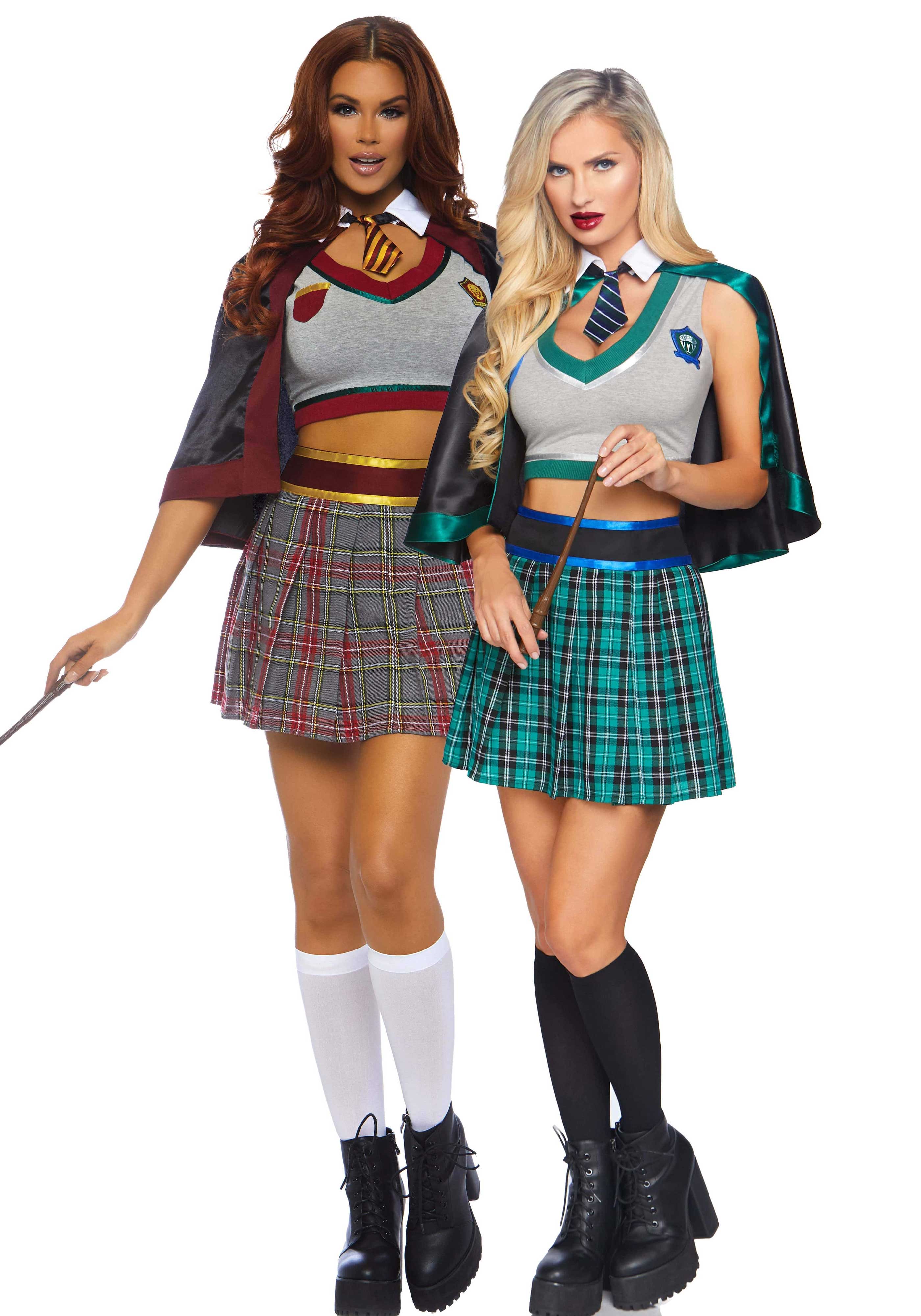 Spellbinding School Girl Top and Skirt - Image 3