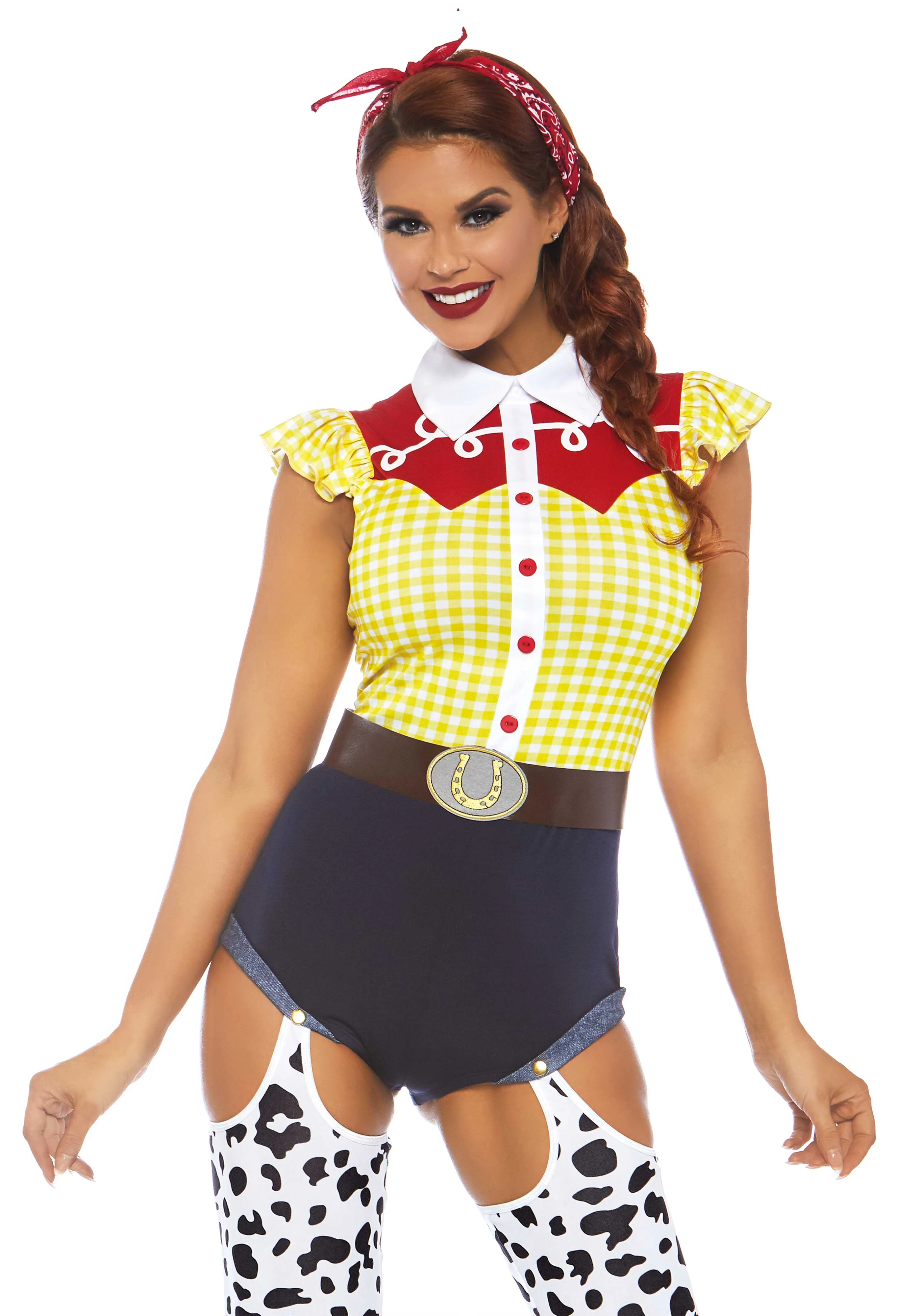 Giddy Up Cowgirl Romper