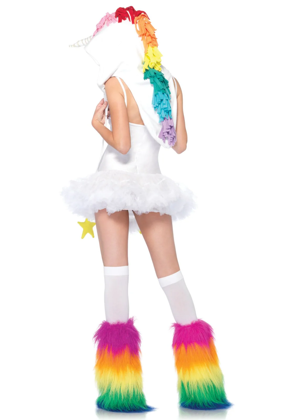 Fleece Unicorn Hood - Image 2