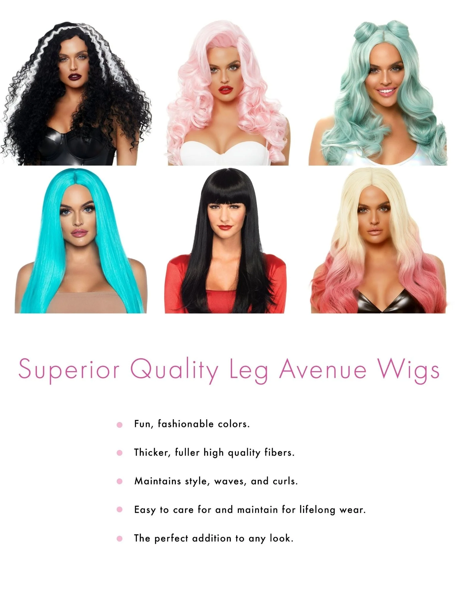 Bangin' Long Straight Wig - Image 4