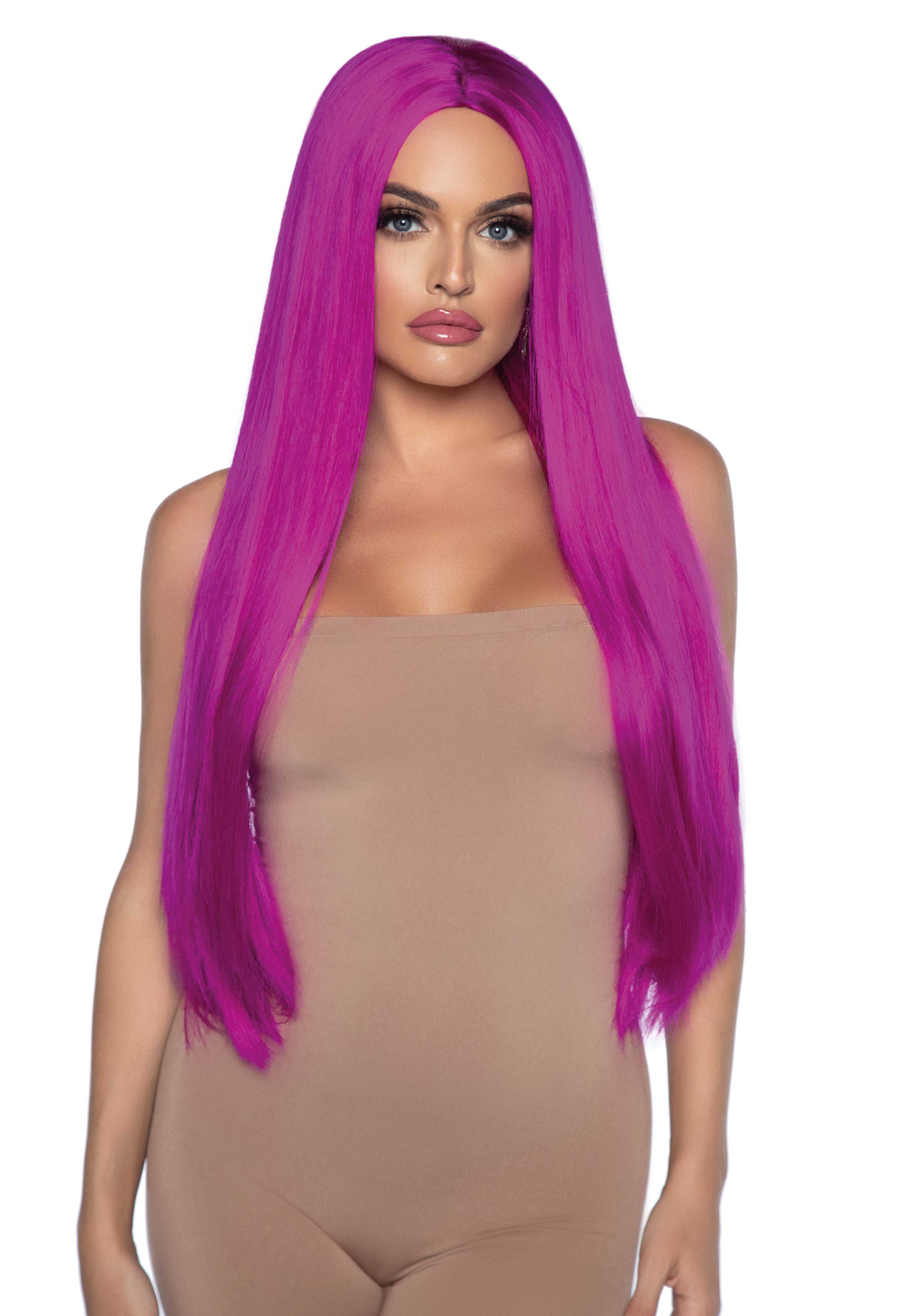 Long Straight Center Part Wig - Image 10