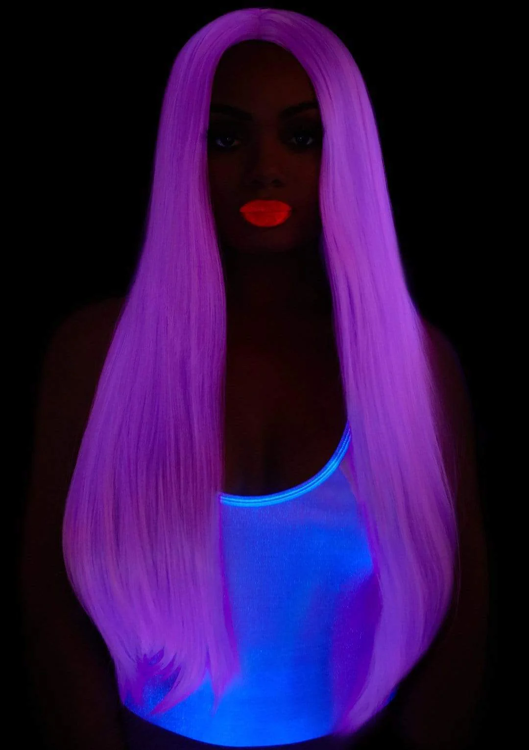 Long Straight Center Part Wig - Image 12