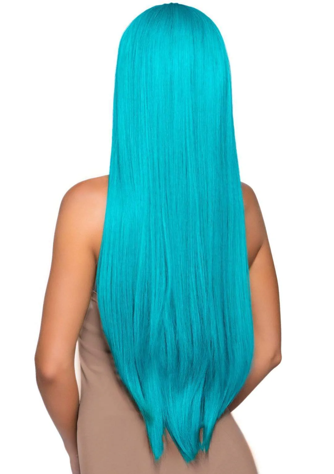 Long Straight Center Part Wig - Image 5