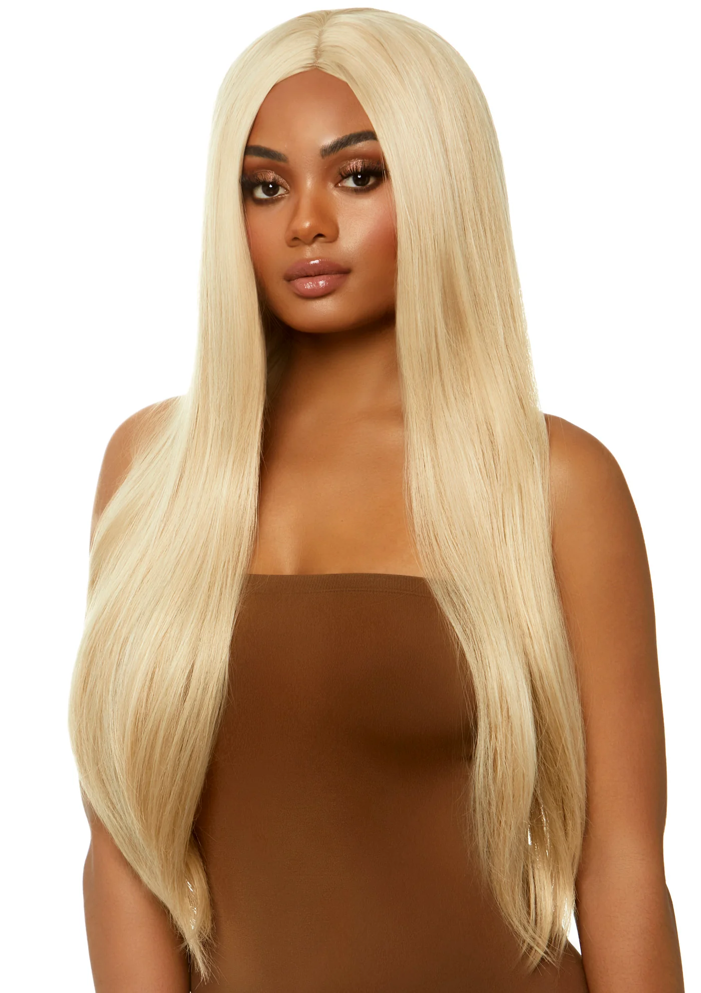Long Straight Center Part Wig - Image 8