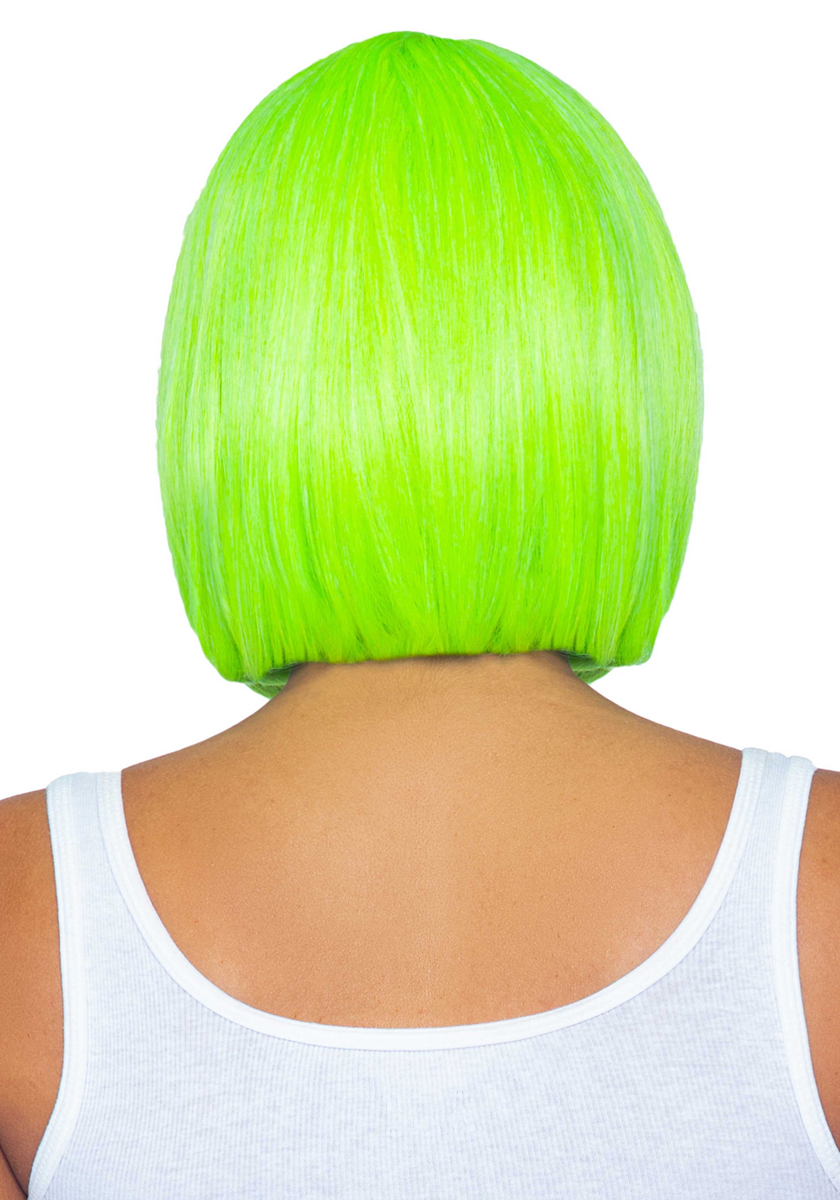 Neon Short Bob Wig - Image 2
