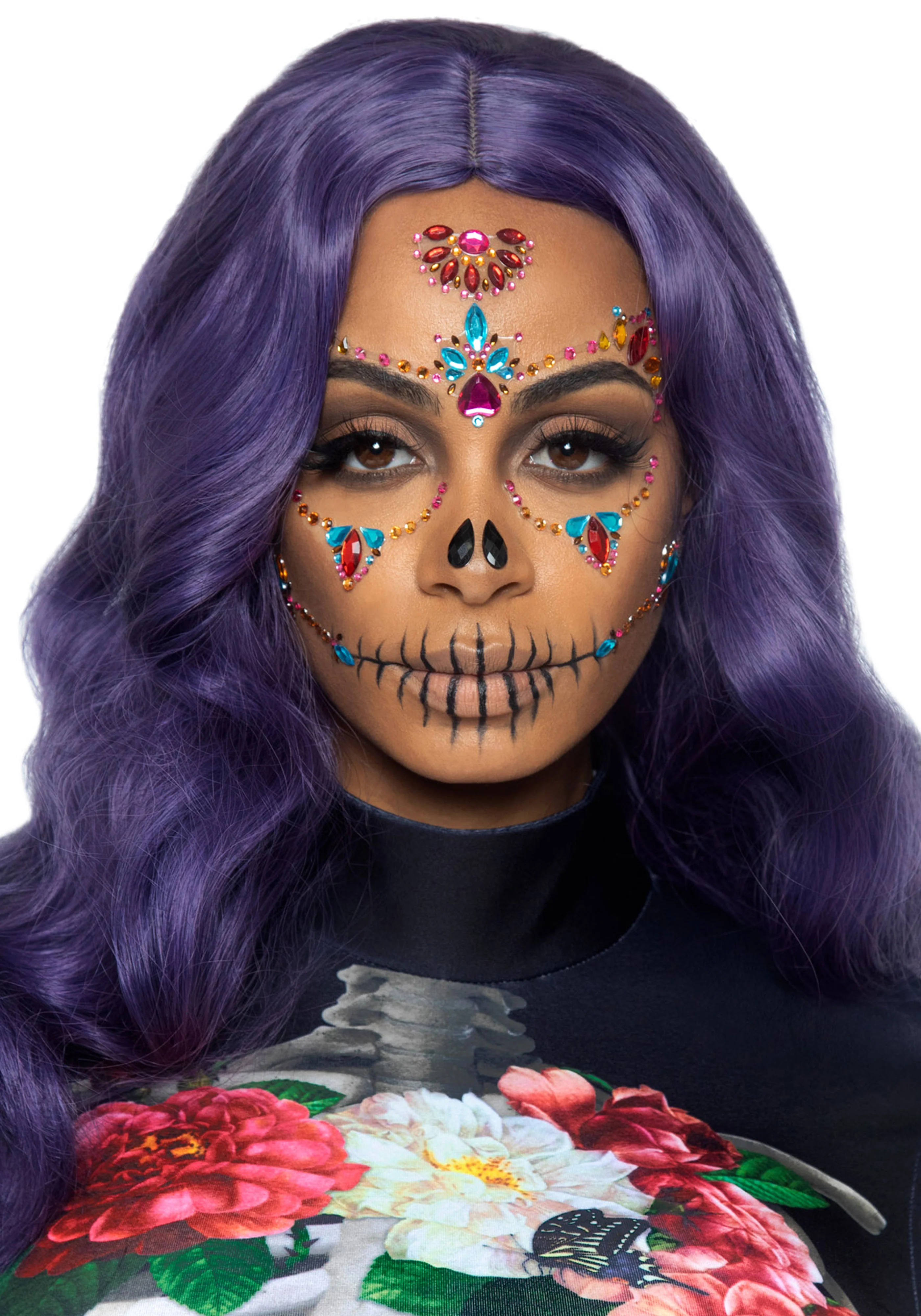 Dotd Adhesive Face Jewels Sticker